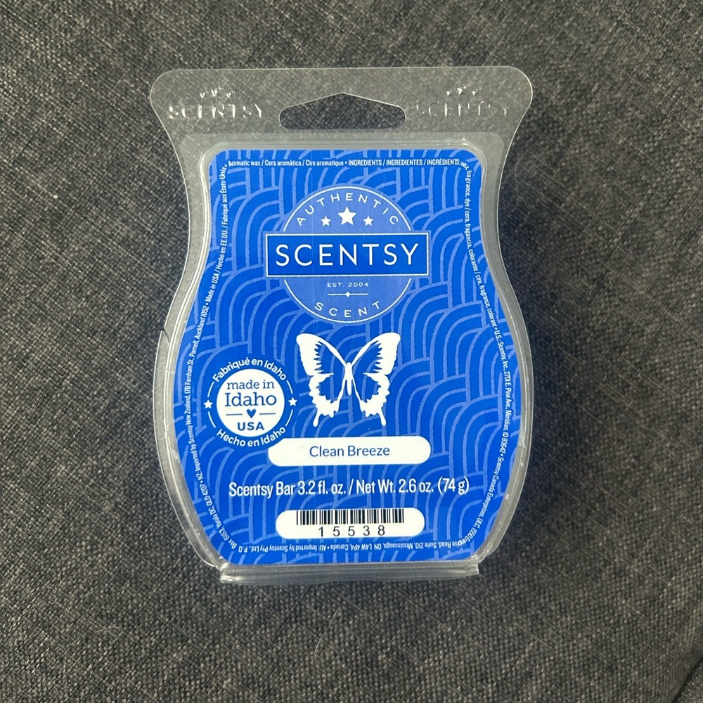 Scentsy Clean Breeze bar